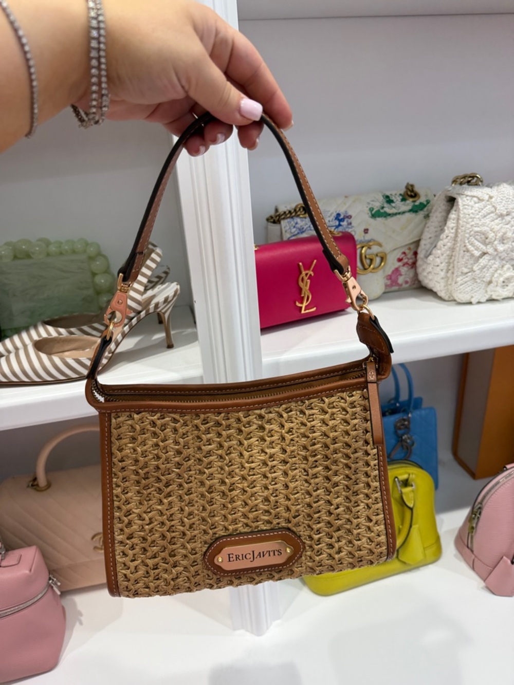 NEW Eric Javits Lil Zippy Bag - Picture 17 of 17